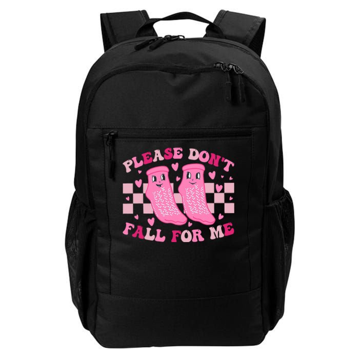 Non Slip Socks Please DonT Fall For Me Medical Nurse Daily Commute Backpack