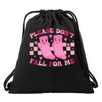 Non Slip Socks Please DonT Fall For Me Medical Nurse Drawstring Bag