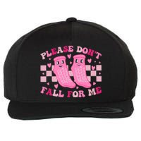 Non Slip Socks Please DonT Fall For Me Medical Nurse Wool Snapback Cap