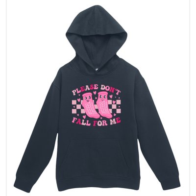 Non Slip Socks Please DonT Fall For Me Medical Nurse Urban Pullover Hoodie