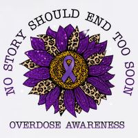 No Story Should End Too Soon Overdose Awareness Sunflower Ribbon Sustainable Bucket Hat