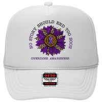 No Story Should End Too Soon Overdose Awareness Sunflower Ribbon Hat