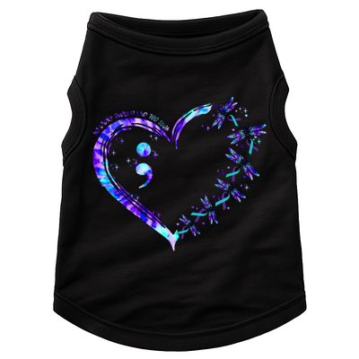No Story Should End Too Suicide Prevention Awareness Doggie Tank