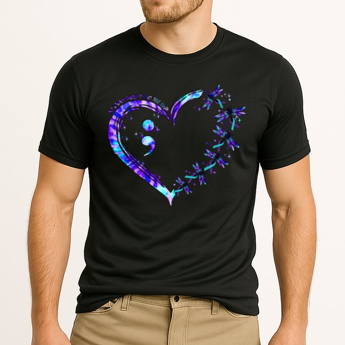 No Story Should End Too Suicide Prevention Awareness Cooling Performance Crew T-Shirt