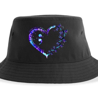 No Story Should End Too Suicide Prevention Awareness Sustainable Bucket Hat