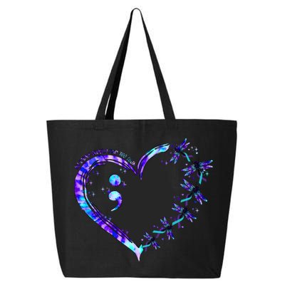 No Story Should End Too Suicide Prevention Awareness 25L Jumbo Tote