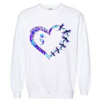 No Story Should End Too Suicide Prevention Awareness Garment-Dyed Sweatshirt