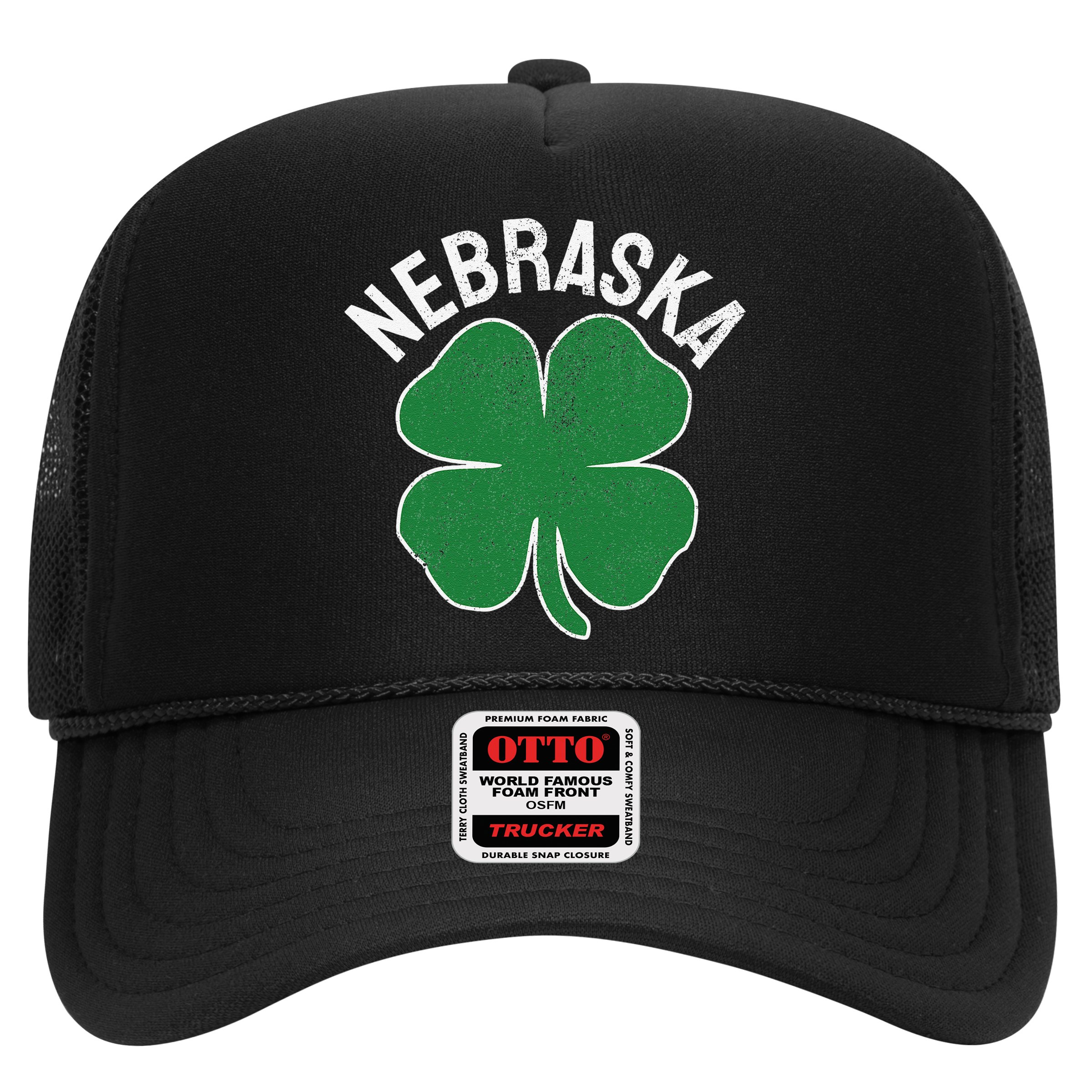 Nebraska Shamrock St. Patrick's Day Saint Paddy's Irish Hat