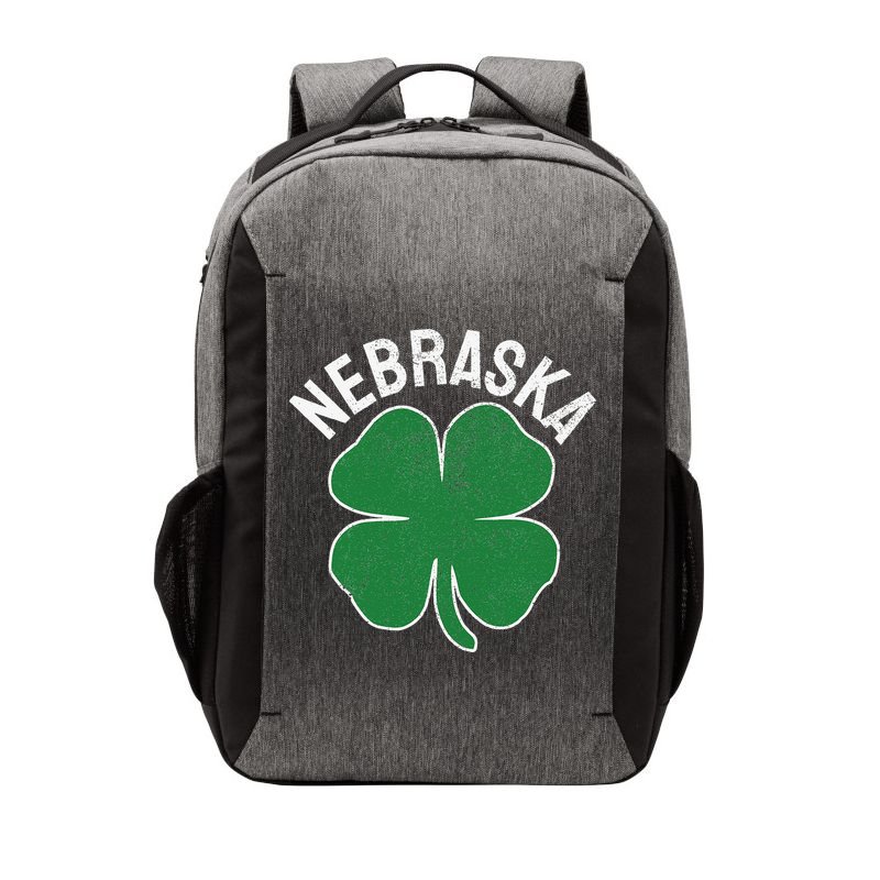 Nebraska Shamrock St. Patrick's Day Saint Paddy's Irish Vector Backpack