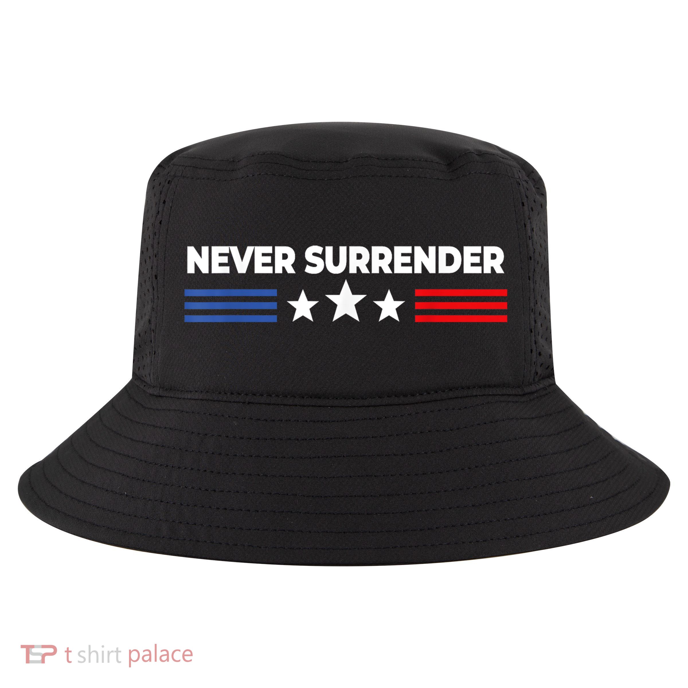 Never Surrender Shirts Never Surrender Cool Comfort Performance Bucket Hat