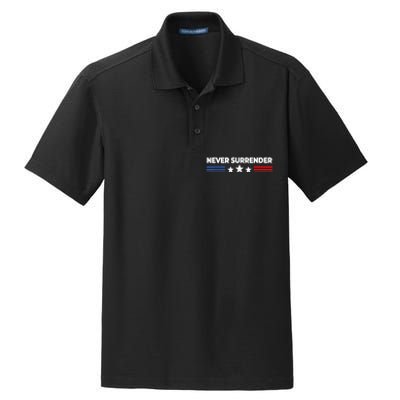 Never Surrender Shirts Never Surrender Dry Zone Grid Polo