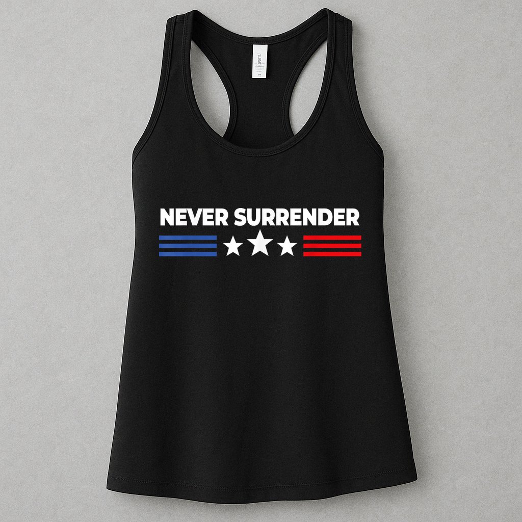 Never Surrender Shirts Never Surrender Womens Tank Top