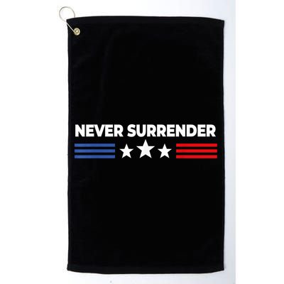 Never Surrender Shirts Never Surrender Golf Towel