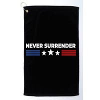 Never Surrender Shirts Never Surrender Golf Towel
