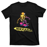 Nirvanas Skateboard Skelton T-Shirt