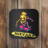 Nirvanas Skateboard Skelton Coaster