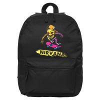 Nirvanas Skateboard Skelton 16 in Basic Backpack