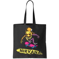 Nirvanas Skateboard Skelton Tote Bag