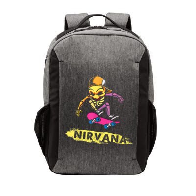 Nirvanas Skateboard Skelton Vector Backpack