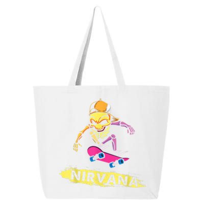 Nirvanas Skateboard Skelton 25L Jumbo Tote