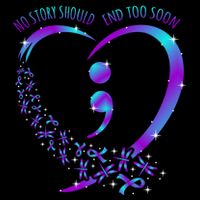 No Story Should End Happy Suicide Awareness Support Graphic Funny Gift City Backpack