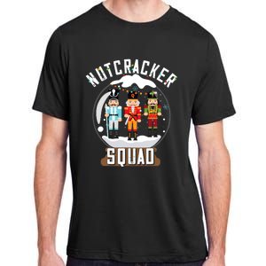 Nutcracker Squad Snow Globe Funny Christmas Ballet Dance Adult ChromaSoft Performance T-Shirt