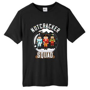 Nutcracker Squad Snow Globe Funny Christmas Ballet Dance Tall Fusion ChromaSoft Performance T-Shirt