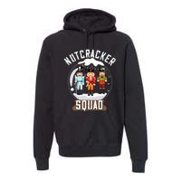 Nutcracker Squad Snow Globe Funny Christmas Ballet Dance Premium Hoodie