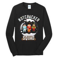 Nutcracker Squad Snow Globe Funny Christmas Ballet Dance Tall Long Sleeve T-Shirt