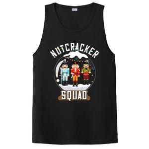 Nutcracker Squad Snow Globe Funny Christmas Ballet Dance PosiCharge Competitor Tank