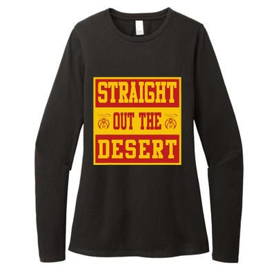 Noble Shrine Straight Out The Desert Mason Fathers Day Gift Womens CVC Long Sleeve Shirt