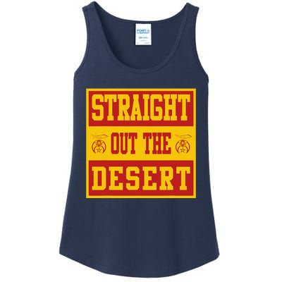 Noble Shrine Straight Out The Desert Mason Fathers Day Gift Ladies Essential Tank