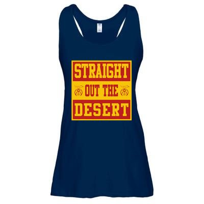 Noble Shrine Straight Out The Desert Mason Fathers Day Gift Ladies Essential Flowy Tank