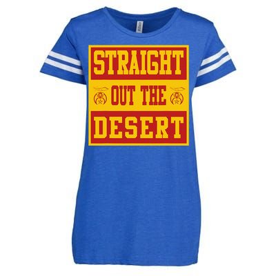 Noble Shrine Straight Out The Desert Mason Fathers Day Gift Enza Ladies Jersey Football T-Shirt