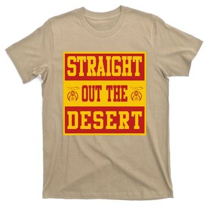 Noble Shrine Straight Out The Desert Mason Fathers Day Gift T-Shirt