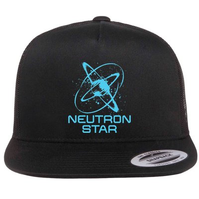 Neutron Star Space Lovers Science Flat Bill Trucker Hat
