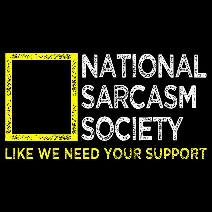 National Sarcasm Society Satirical Vintage Design Sarcasm Toddler T-Shirt