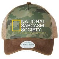National Sarcasm Society Like We Need Your Support Legacy Tie Dye Trucker Hat