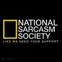 National Sarcasm Society Like We Need Your Support Baby Bodysuit