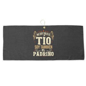 No Soy Solo El Tío Soy También El Padrino Large Microfiber Waffle Golf Towel