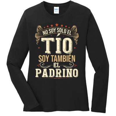 No Soy Solo El Tío Soy También El Padrino Ladies Long Sleeve Shirt