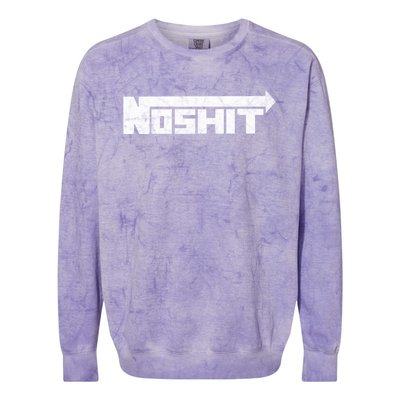 No Shit Street Racing Nitrous Hot Rod Tuner Drag Race Fast Gift Colorblast Crewneck Sweatshirt