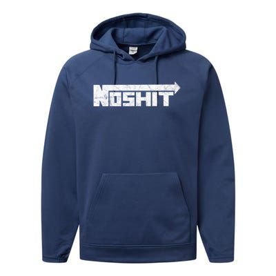 No Shit Street Racing Nitrous Hot Rod Tuner Drag Race Fast Gift Performance Fleece Hoodie