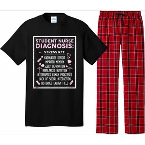 Nursing School Student Nurse Diagnosis Stresst Rt Meaningful Gift Pajama Set