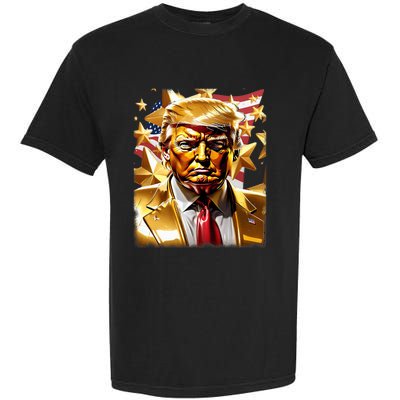 Never Surrender Sneaker Donald Trump Garment-Dyed Heavyweight T-Shirt