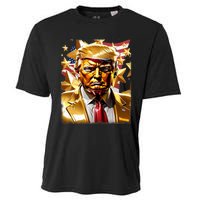 Never Surrender Sneaker Donald Trump Cooling Performance Crew T-Shirt