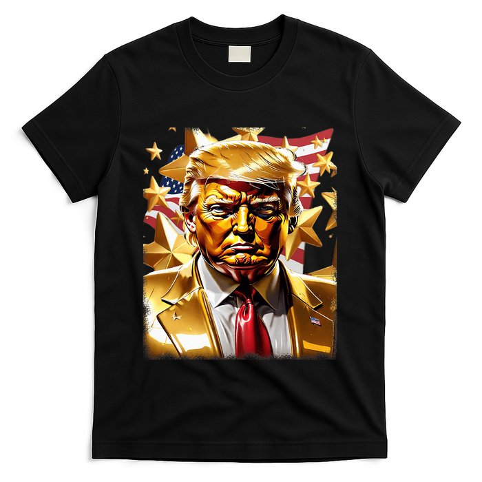 Never Surrender Sneaker Donald Trump T-Shirt