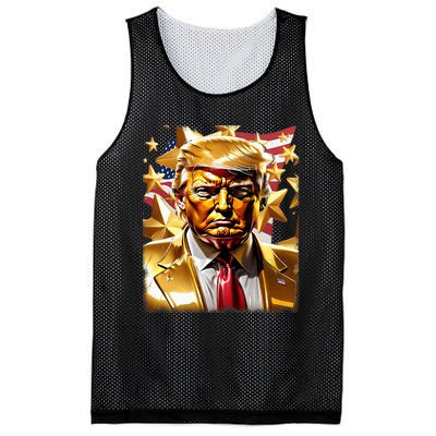 Never Surrender Sneaker Donald Trump Mesh Reversible Basketball Jersey Tank