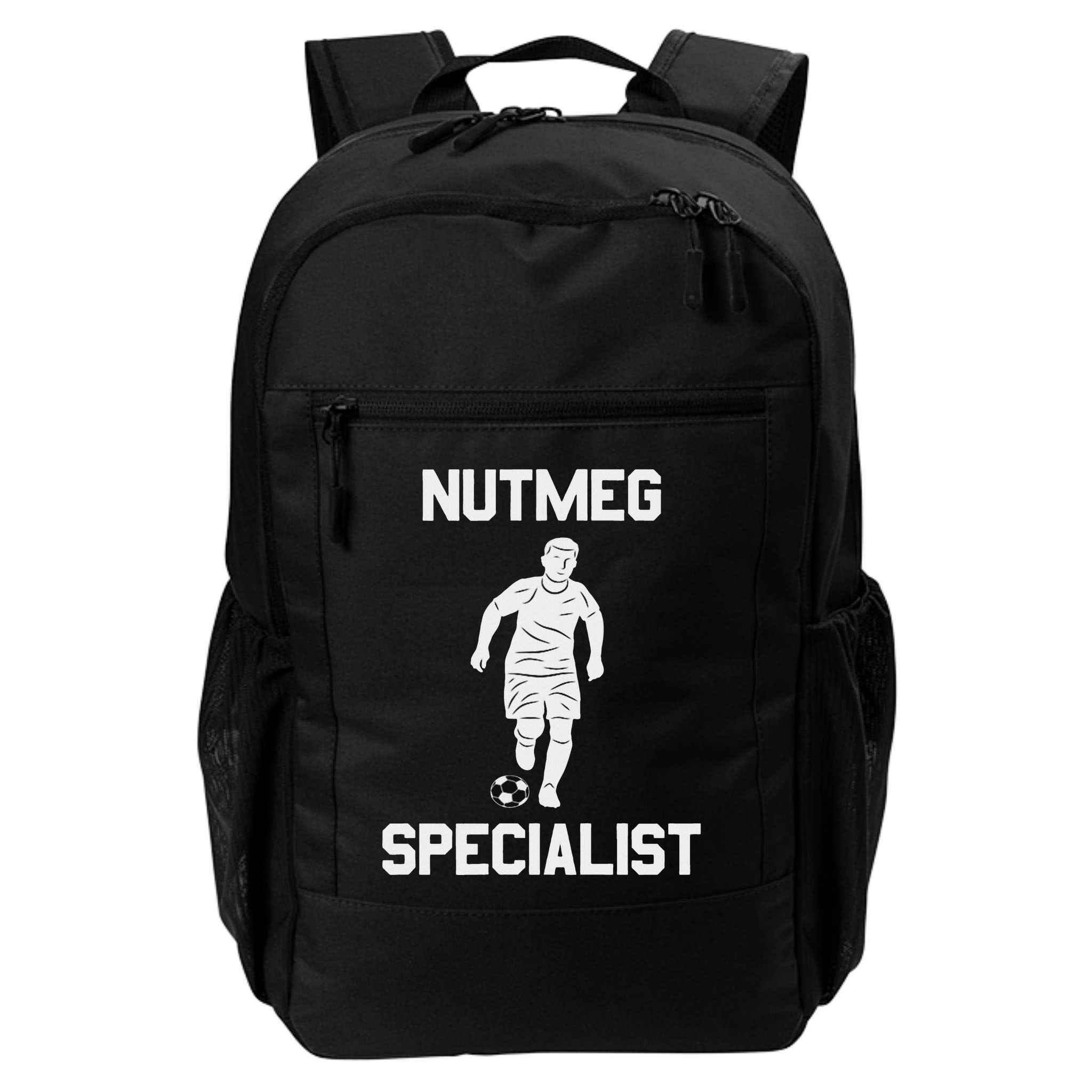 Nutmeg Soccer Saying Nutmeg Specialist Backpack