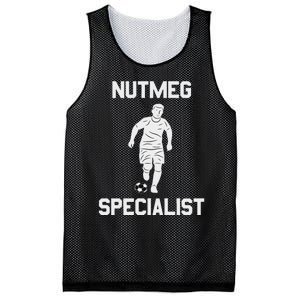 Nutmeg Soccer Saying Nutmeg Specialist Mesh Reversible Basketball Jersey Tank